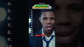 EVERY Metro Boomin producer tag ranked 