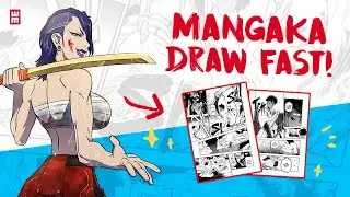 How to Draw Manga Fast or GET CANCELLED?!