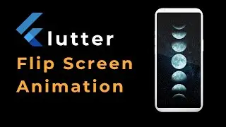 Flutter Flip Screen Animation - FlipCard Package