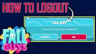 How To Logout From Fall Guys Mobile | Logging Out Account In Fall Guys Mobile