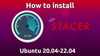 Installing Stacer system monitoring on Linux server