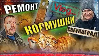 Гостинец от Мамы. \\ Ремонт кормушки для коз. \\ Влог.