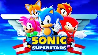 Sonic Superstars - Full Game 100% Walkthrough