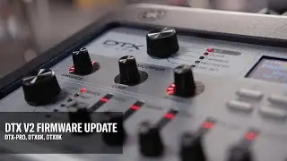 Yamaha | DTX-PRO V2 Firmware Update Overview (DTX6 & DTX8 Series)