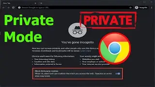 How to open chrome in private mode