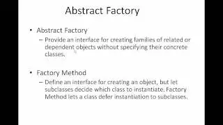 Abstarct Factory Design Pattern in .net ,C#, Factory Vs Abstract Factory