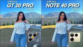 Infinix GT 20 Pro VS Infinix Note 40 Pro | Camera