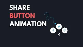 Boost Your Website's Engagement with Stunning Share Button Effects | HTML & CSS Tutorial