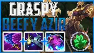 Creating a tanky Shurima GOD with this spicy build!! - Beefy Azir | Season 14 LoL