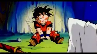 gohans first day of training with piccolo krillin tells chi chi goku is dead hilarious