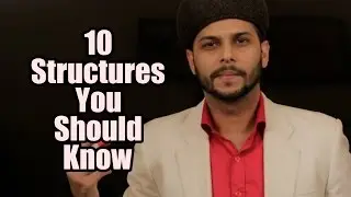 10 Very Important English Structures You Should Know