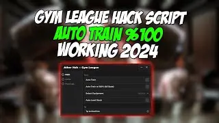 Gym League Script | FREE SCRIPT Ather Hub | Get Max Stats Easy | Auto Train