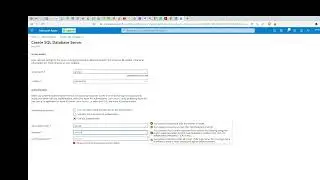 Create a SQL Database in Azure