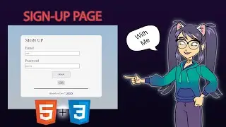 Creating Sign-Up Page from Scratch Using HTML and CSS |For Beginners|(Coding WebProject  Made Easy)