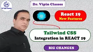 9. React 19 Tailwind CSS Installation: Step-by-Step Beginner's Guide in Hindi