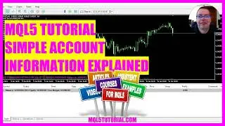 MQL5 TUTORIAL - How to show account info on your chart ( in 3 min)