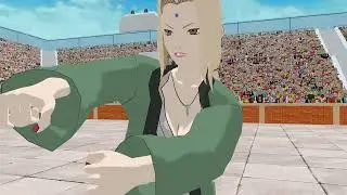 [ MMD NARUTO ] Sakura VS Tsunade - MMD Fight