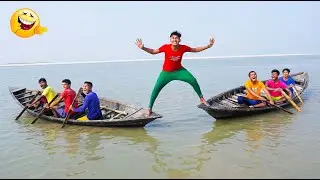 Must Watch New Special Comedy Video 2023 😎Totally Amazing Comedy Episode 240 By Bidik Fun Tv