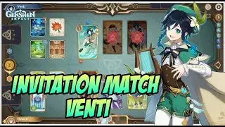 How to Beat Venti at TCG (Invitation Match) - Genshin Impact