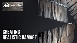 Создание реалистичных повреждений в Blender/ Creating realistic damage in Blender