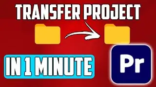 How to Transfer Project to New Location in Premier Pro (2024)