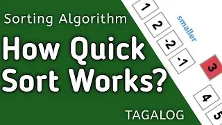 HOW QUICK SORT ALGORITHM WORKS? | SORTING ALGORITHM