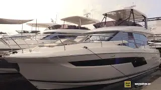 2021 Prestige 520 Luxury Yacht Walkaround Tour - 2020 Fort Lauderdale Boat Show
