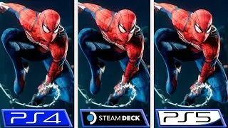 Analista de Bits | Marvels Spider-Man Remastered | Steam Deck - PS5 - PS4 | Graphics Comparison