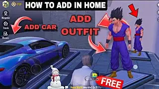 How to add Outfit in Home Pubg || Outfit Stand & Car Stand Home Mode Explain, How to add Car In Home