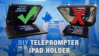 Cheap (and Easy) Teleprompter Upgrade