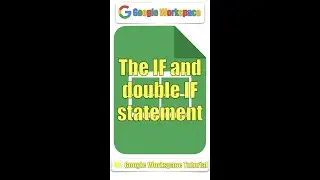 The IF and double IF statement