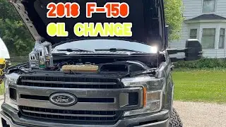 FORD F-150 OIL CHANGE