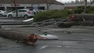 Northern California Storm: Power outages, fallen trees after powerful storm