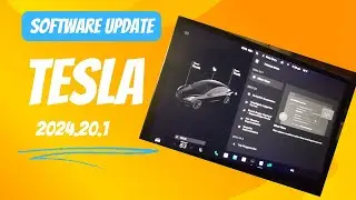 Tesla Software Update Version 2024.20.1 ----- New Features !!!!!