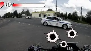 СТАНТ-МОТО-БУДНИ НА REGULMOTO ZR 250 | ДПС | ПОЛИЦИЯ 👮🚓🚔!