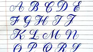 Fancy Letters A to Z | Cursive-Calligraphy for begineers