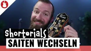 Saiten wechseln (Westerngitarre) | Gitarre für Anfänger | MUSIC STORE