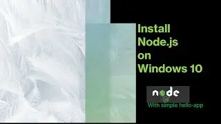 *2022* How to Install Node.js on Windows 10