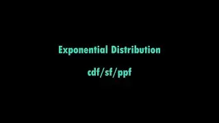 Calculating Exponential Distribution Probabilities with Python | Scipy