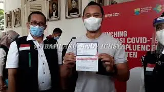 Eks Playmaker Persib Bandung Atep Rizal Ajak Warga Lakukan Vaksin Anti Covid19