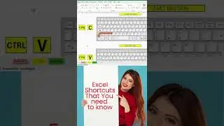When You Must have excel keyboard shortcuts