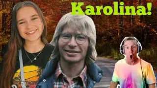 Karolina Protsenko  -  Take Me Home, Country Roads (John Denver)  *REACTION!*