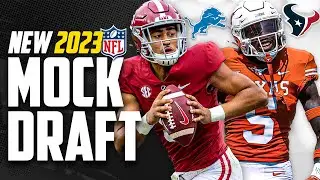 2023 NFL Mock Draft! Bryce Young #1 Overall?