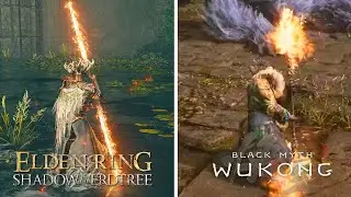 Black Myth: Wukong vs Elden Ring Similar Moveset Comparison