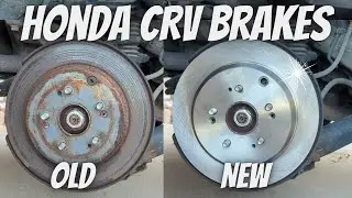 2012 Honda CRV Rear Brakes (Pads and Rotors) | 2013 2014 2015 2016