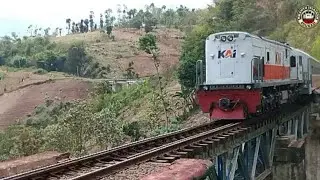 JEMBATAN KERETA API TER-EKSTRIM ANTARA PERBUKITAN DAN JURANG YANG SANGAT CURAM NAMUN EKSOTIS