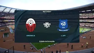 KF Shkëndija vs KF Llapi (25/06/2024) Club Friendlies PES 2021