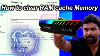 How to clear RAM cache memory | Speed up windows 10, 11 | clear ram cache memory |