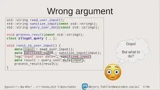Typical C++, but Why? - Björn Fahller - C++ on Sea 2023