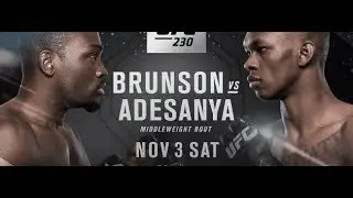 FULL COMM. - Israel Adesanya vs. Derek Brunson - UFC 230